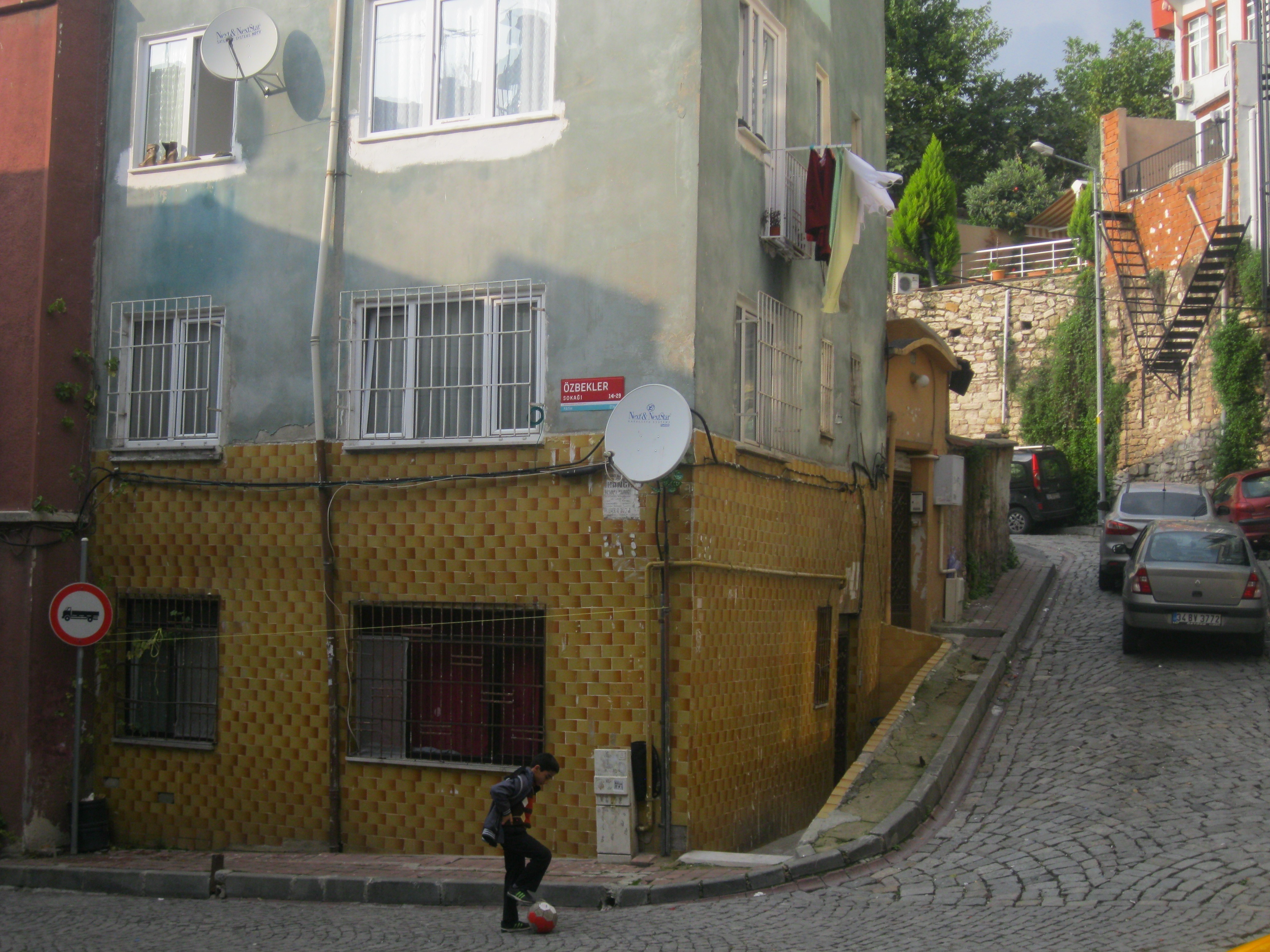 The backstreets around Mehmet Sokullu
