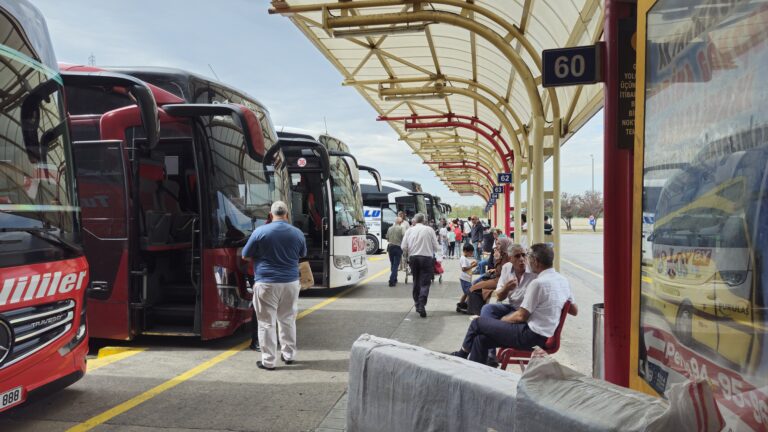 Topkapi bus station – excerpt from Istanbul Dreams