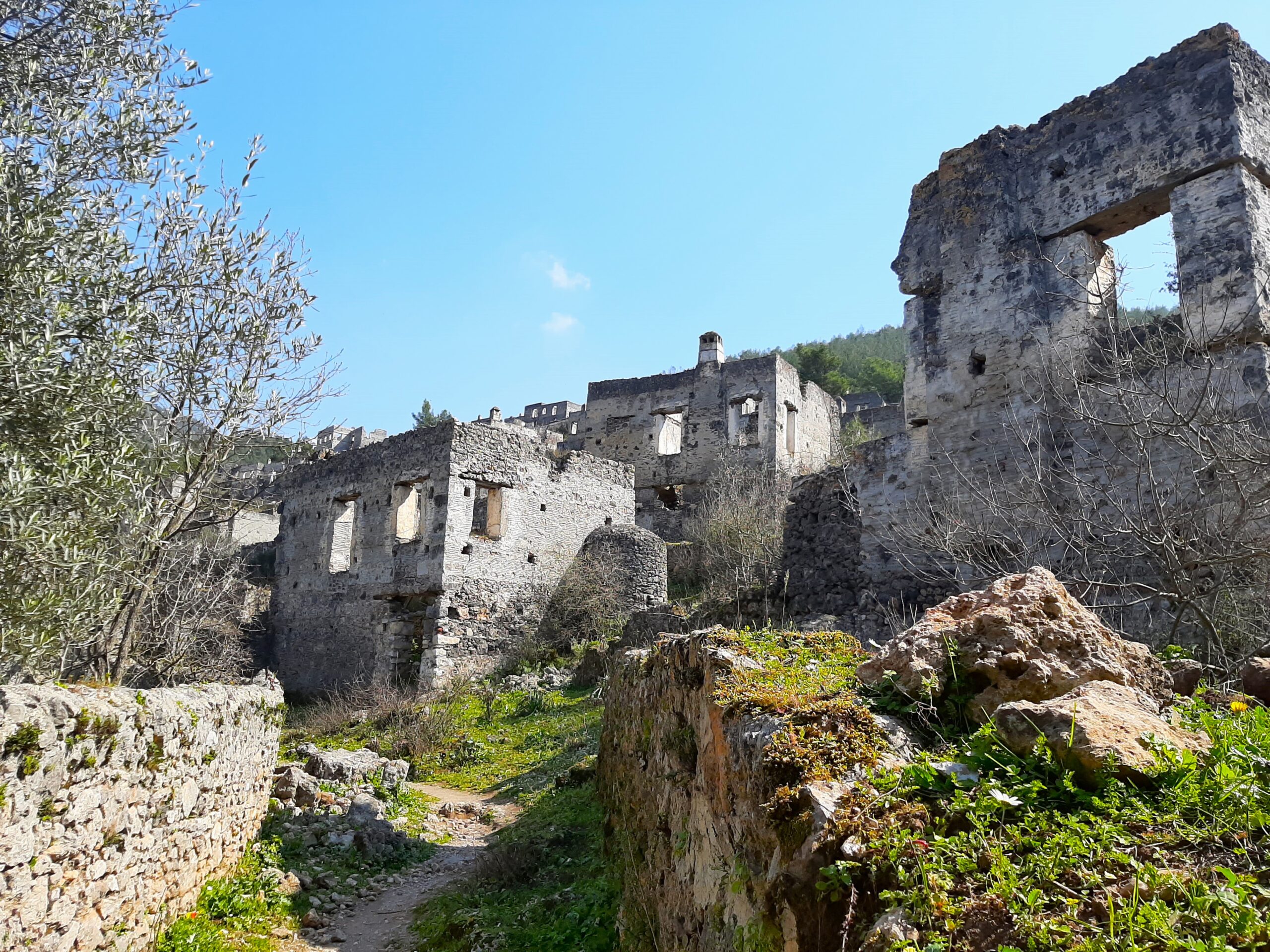 The abandoned town of Kayakoy is just a bus ride away from Fethiye